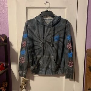 Santa Cruz x Odd Future Grey Tie Dye Hoodie